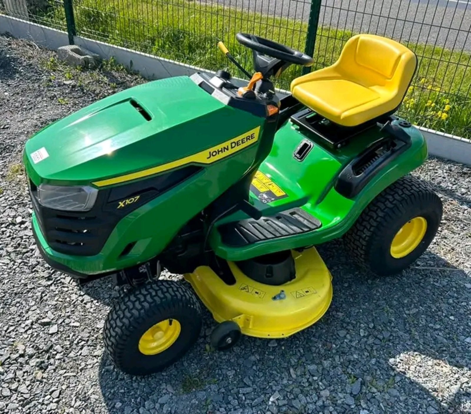 Tracteur tondeuse John Deere