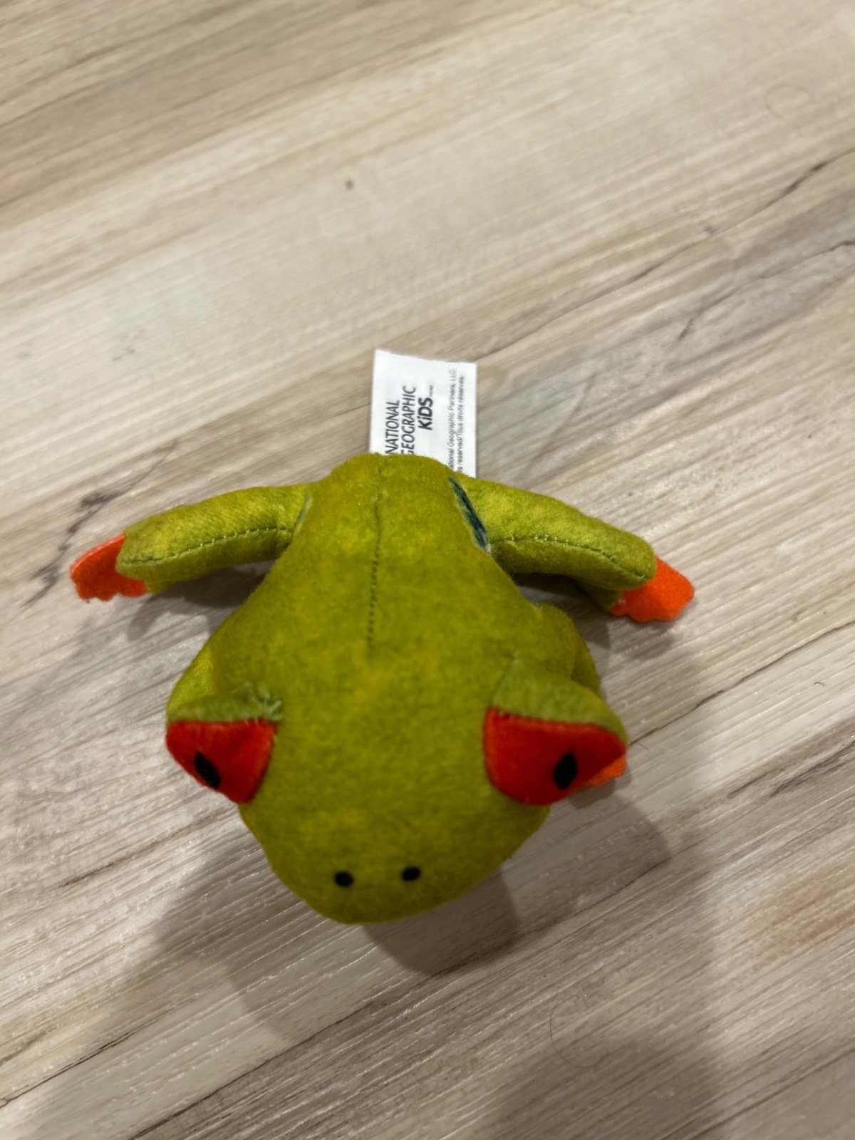 Peluche grenouille National Geographic