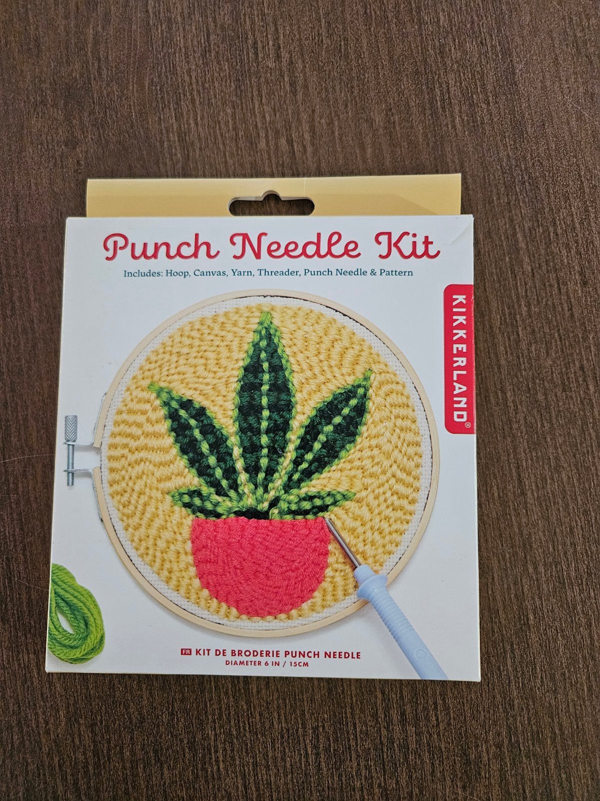 Kit de broderie Punch Needle