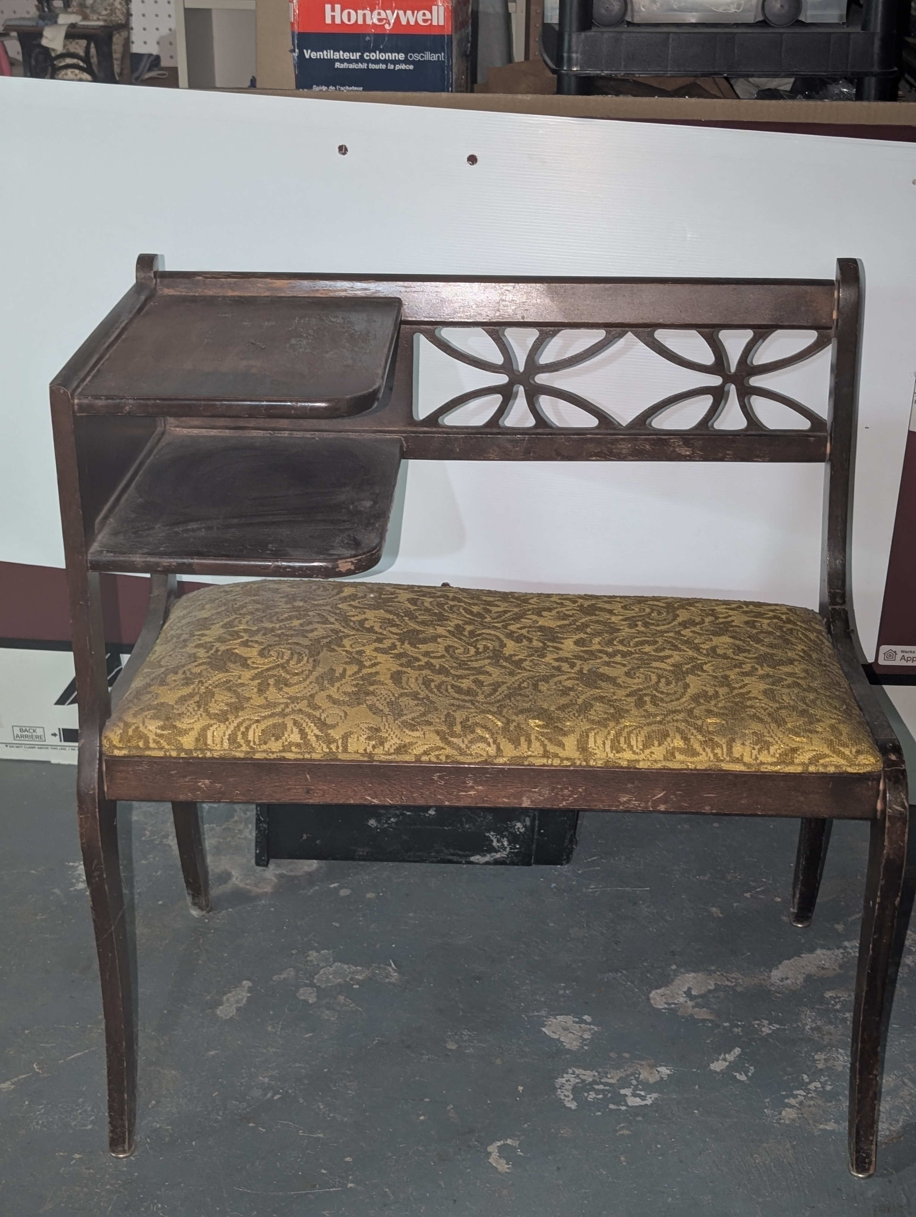 Banc d'entrée vintage