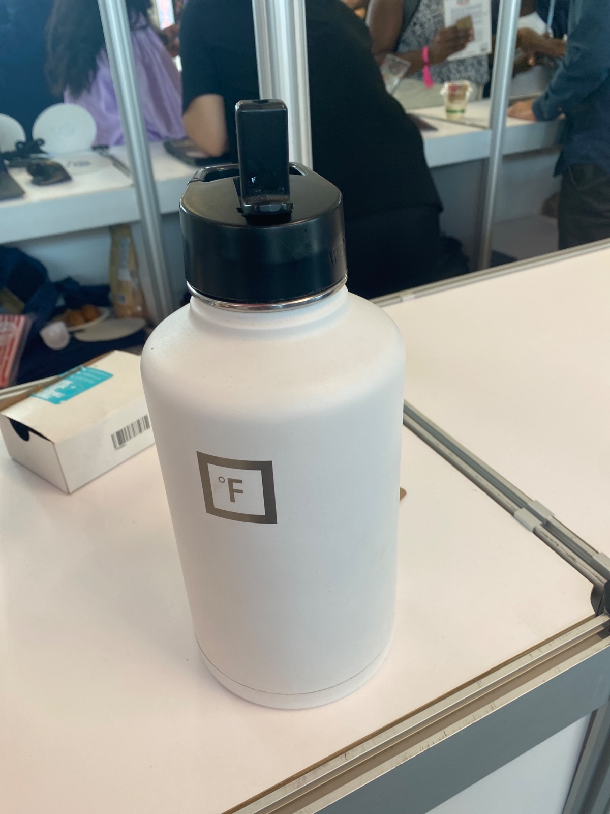 Gourde isotherme blanche