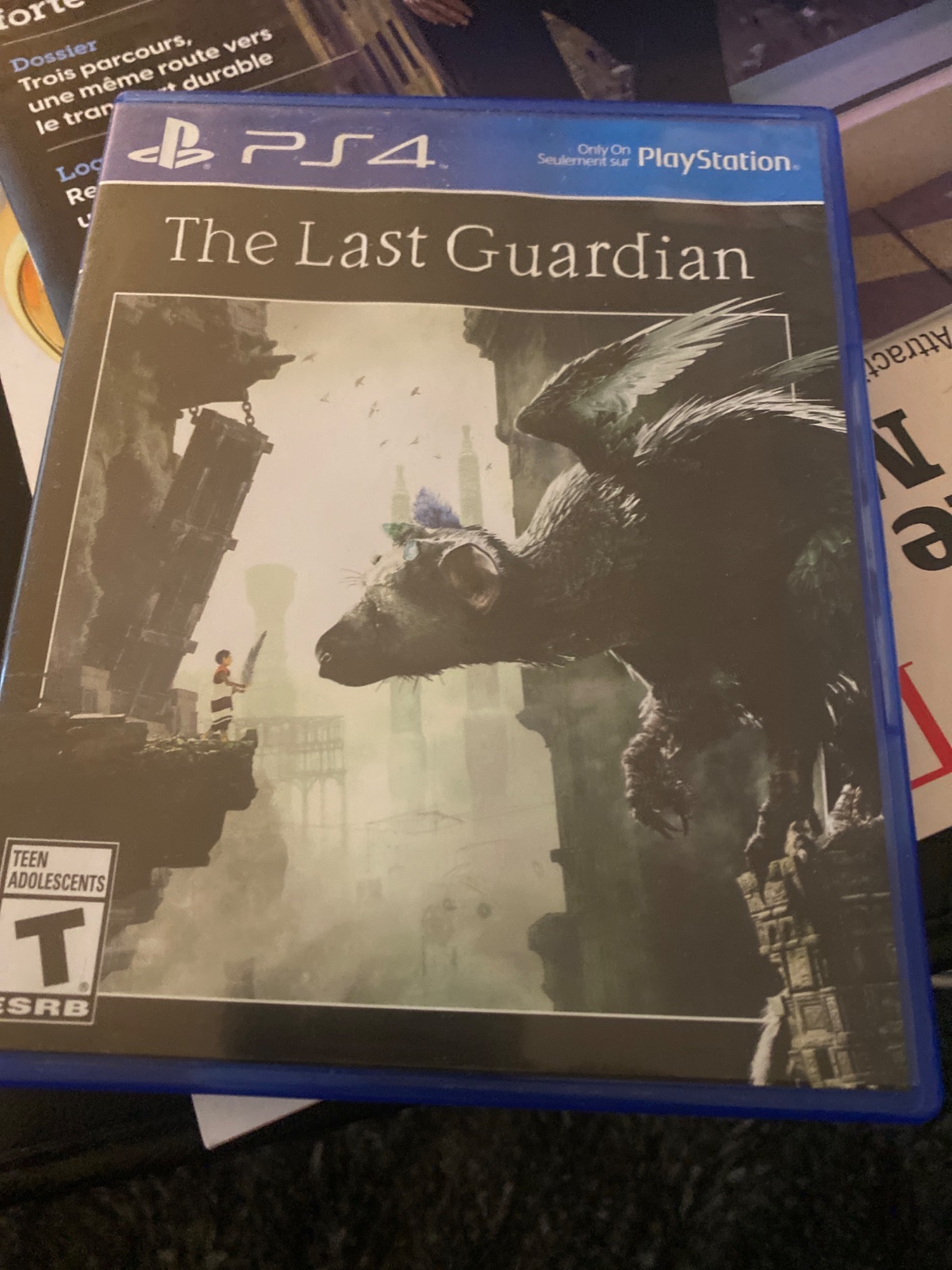 Jeu PS4 The Last Guardian