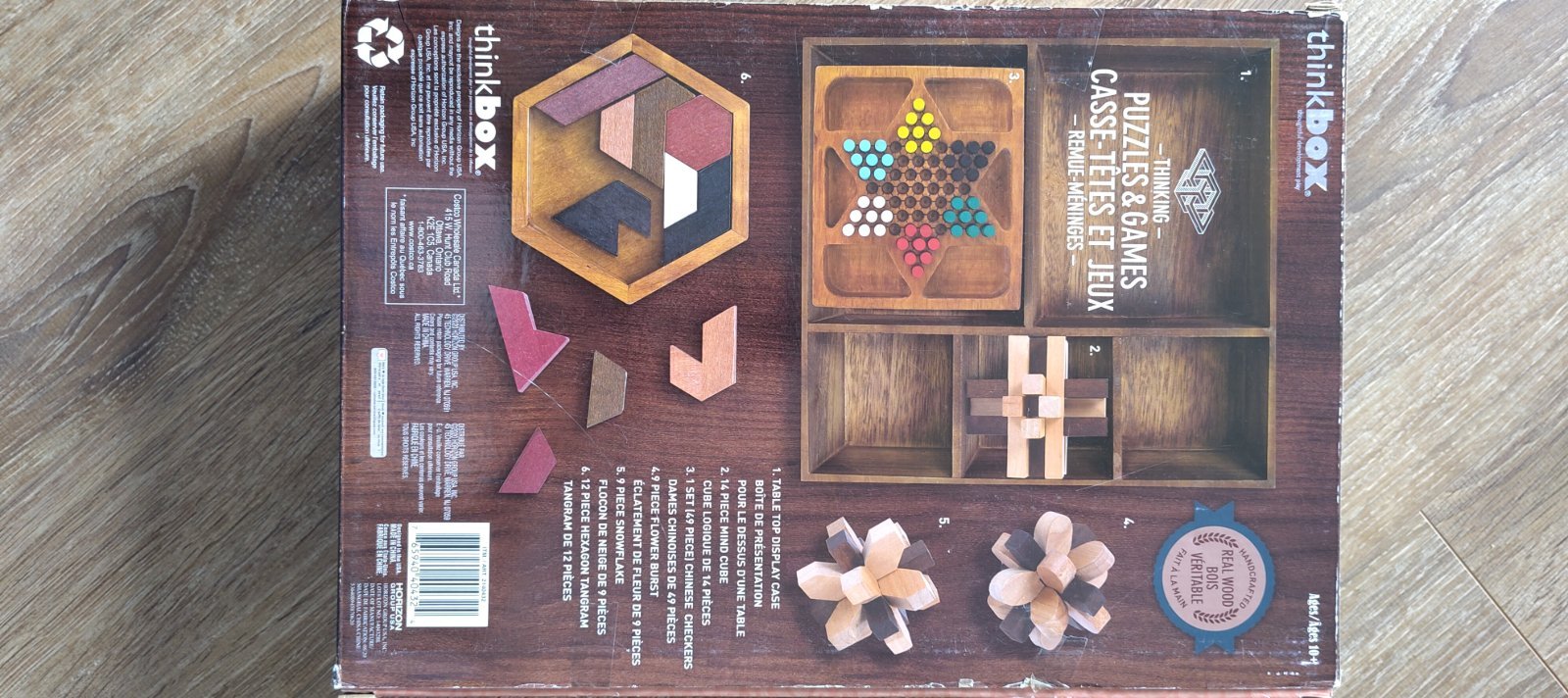 Coffret casse-têtes et jeux