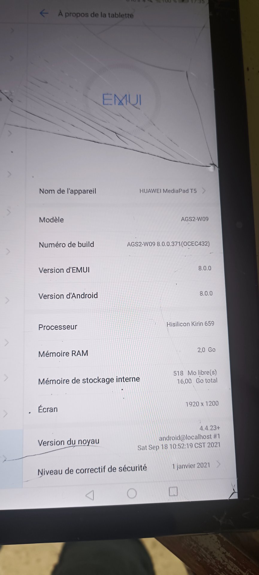 Tablette Huawei MediaPad T5